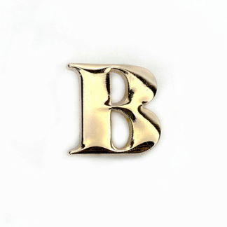 Letra "B" 2 cms oro