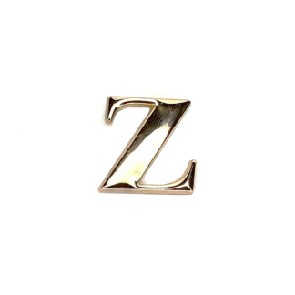 Letra "Z" 2 cms oro