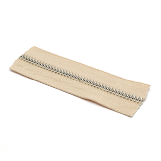 Cierre Metal #5 Beige/Níquel