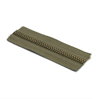 Cierre Metal #5 Bosque/Oro Viejo