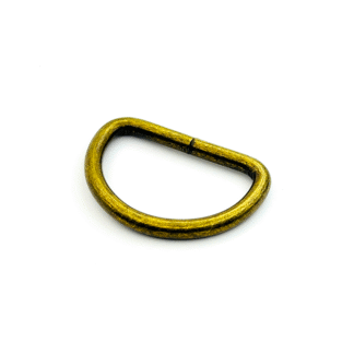 Media Argolla 38 mm Cal. 5 Oro Viejo