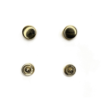 Broche Taiwanés 10 mm Oro