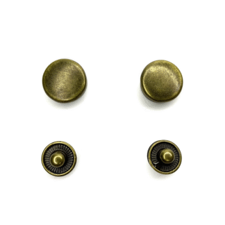 Broche Taiwanés 15 mm Oro Viejo