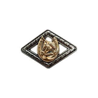 CONCHO ROMBO CABALLO C/HERRRADURA NIQUEL CCH-N953