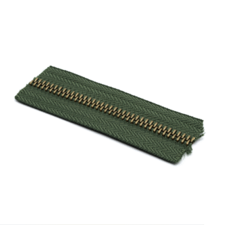 Cierre Metal #5 Pino/Oro Viejo