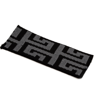 CINTA CALABRIA GRIS 38MM