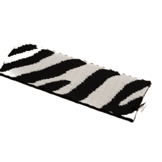 CINTA CEBRA BLANCO 38 MM