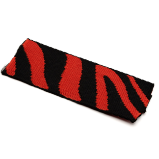 CINTA CEBRA ROJO 38MM