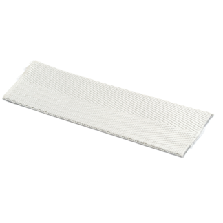 CINTA ZIG ZAG 38MM PLATA 15