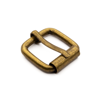 Hebilla con Rodillo 20mm Oro Viejo