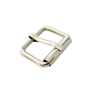 Hebilla con Rodillo 25mm Níquel
