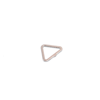 TRIANGULO 10 MM NÍQUEL