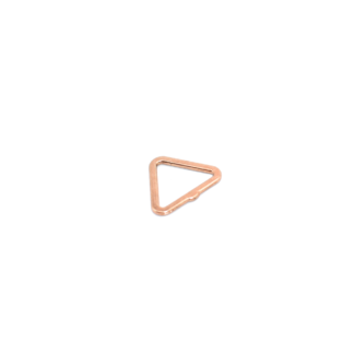 TRIANGULO 10 MM ORO